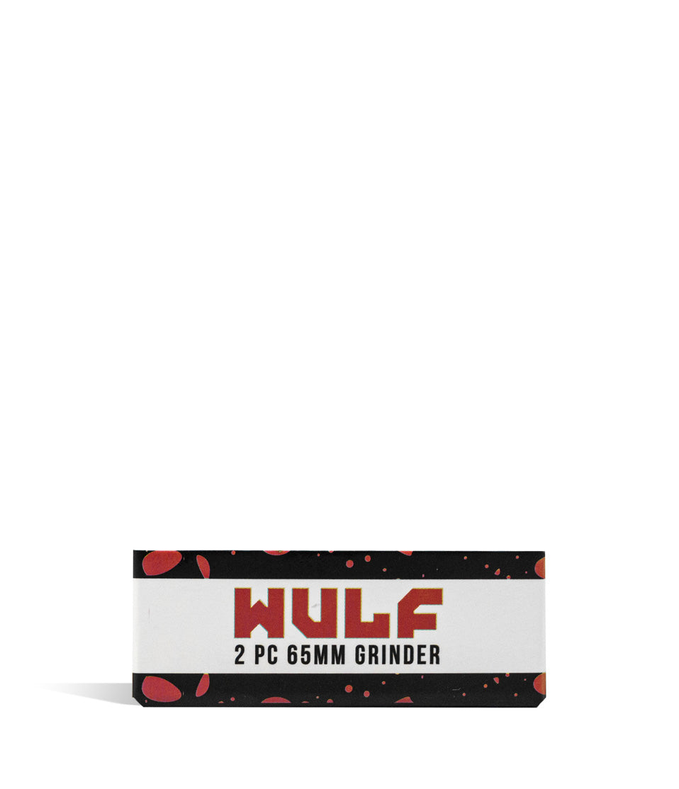 Wulf Mods 2pc 65mm Spatter Grinder - Discreet Smoker