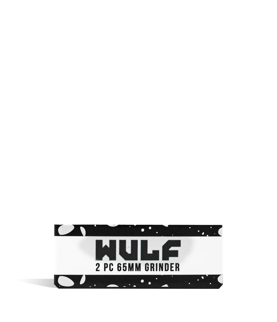 Wulf Mods 2pc 65mm Spatter Grinder - Discreet Smoker