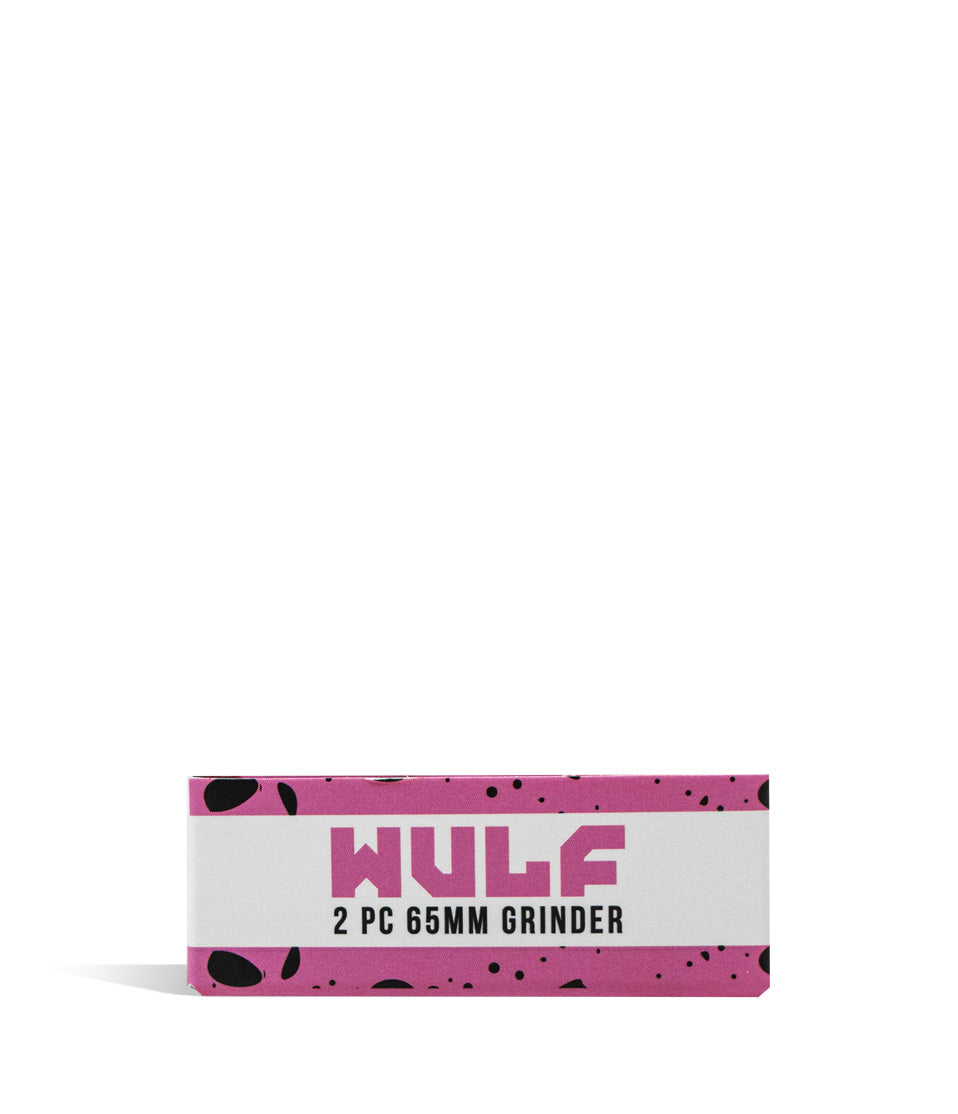 Wulf Mods 2pc 65mm Spatter Grinder - Discreet Smoker