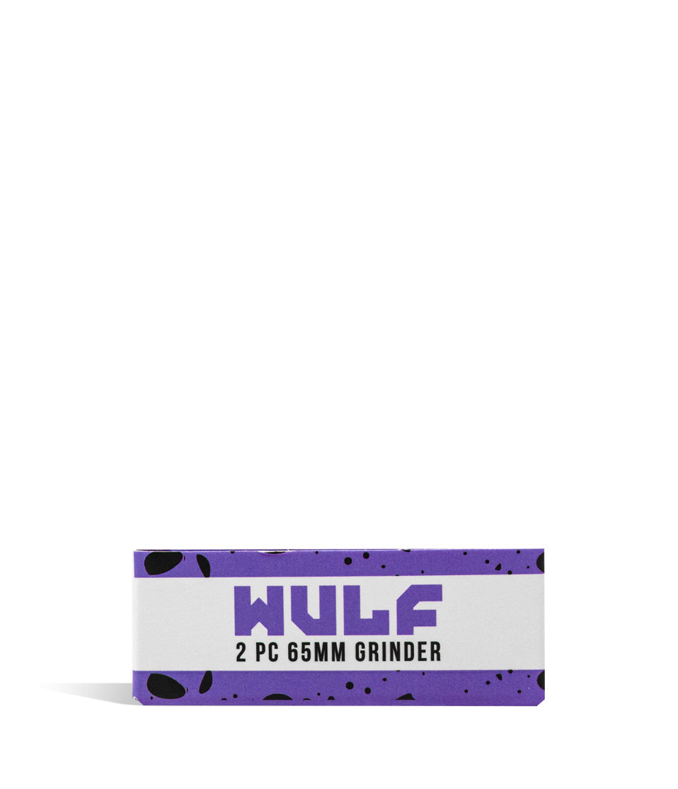 Wulf Mods 2pc 65mm Spatter Grinder - Discreet Smoker