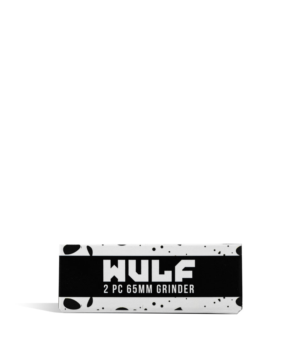 Wulf Mods 2pc 65mm Spatter Grinder - Discreet Smoker