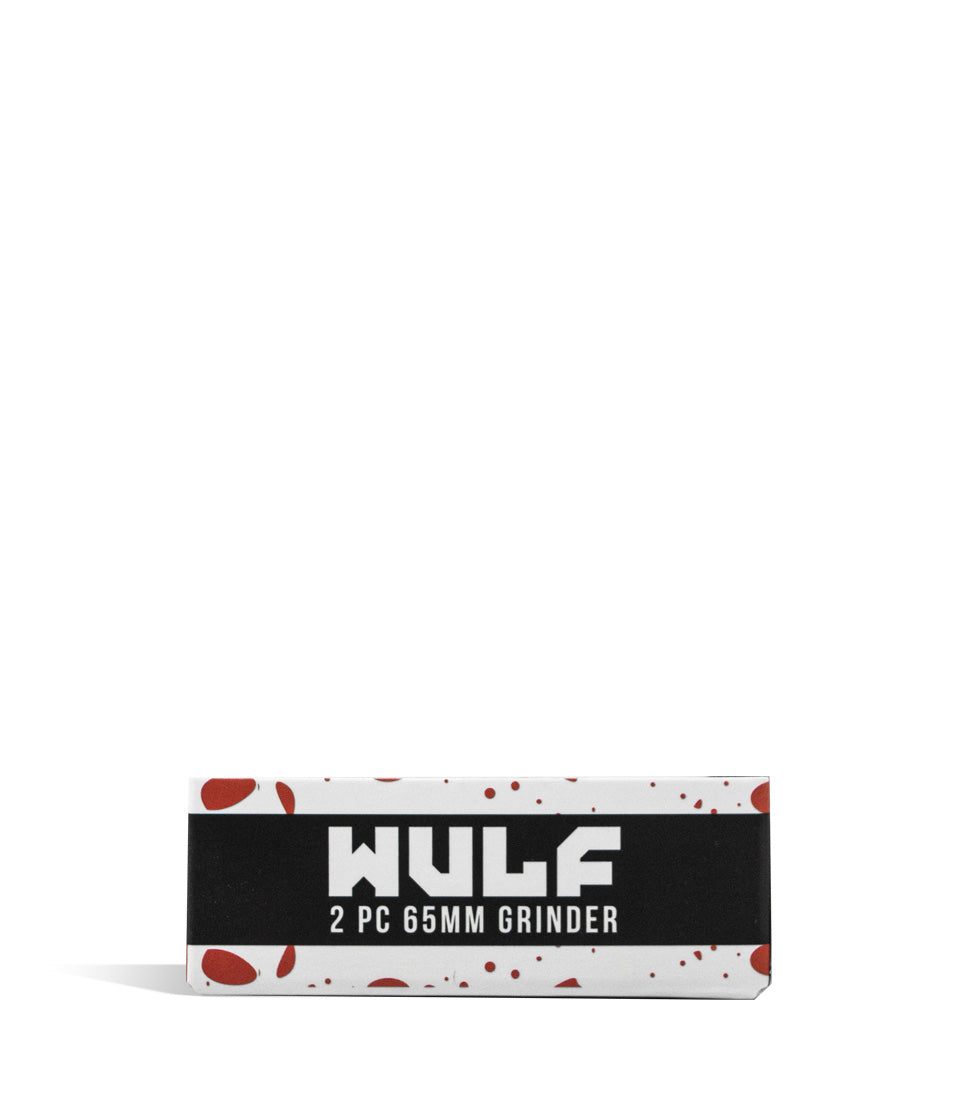 Wulf Mods 2pc 65mm Spatter Grinder - Discreet Smoker