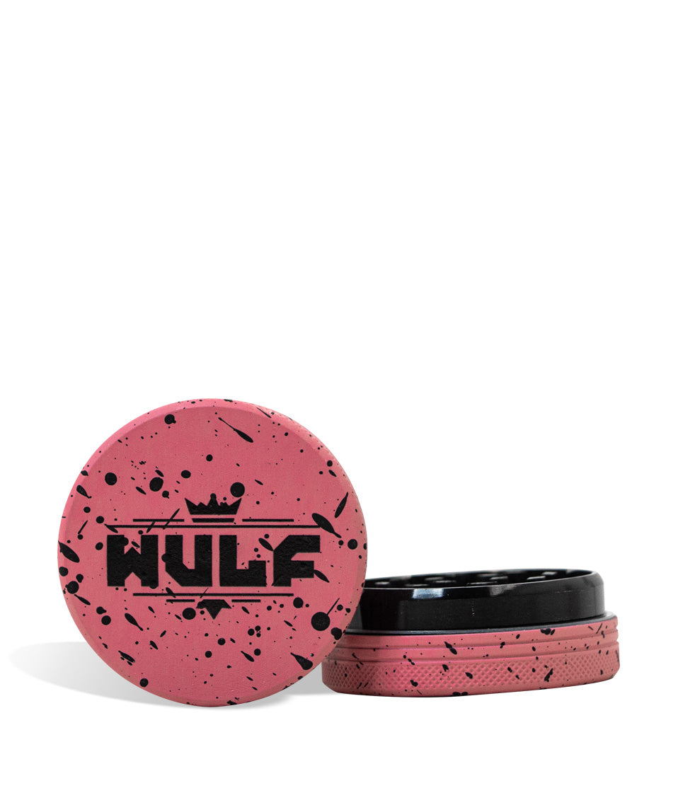 Wulf Mods 2pc 65mm Spatter Grinder - Discreet Smoker