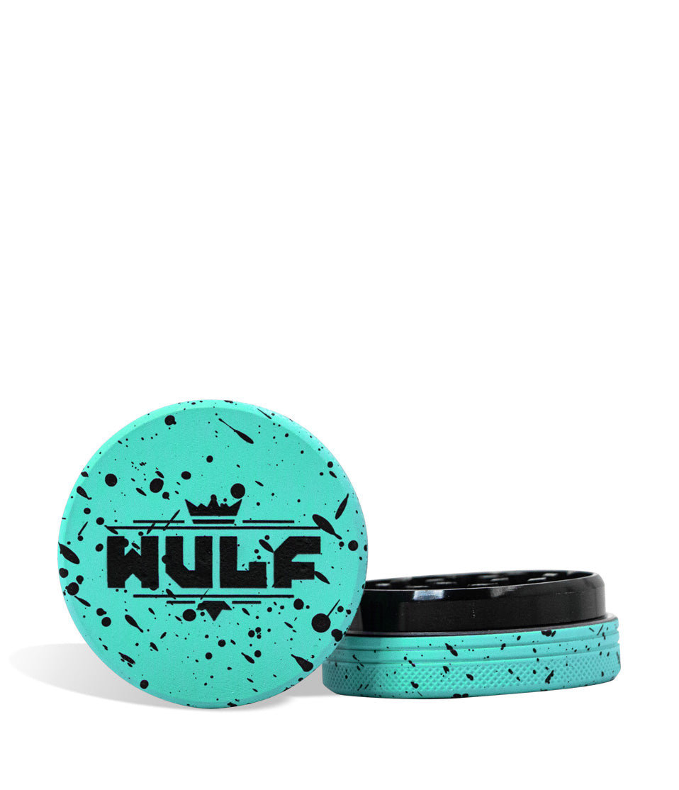 Wulf Mods 2pc 65mm Spatter Grinder - Discreet Smoker