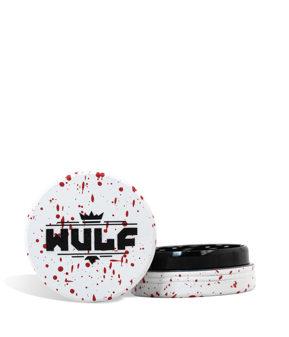 Wulf Mods 2pc 65mm Spatter Grinder - Discreet Smoker