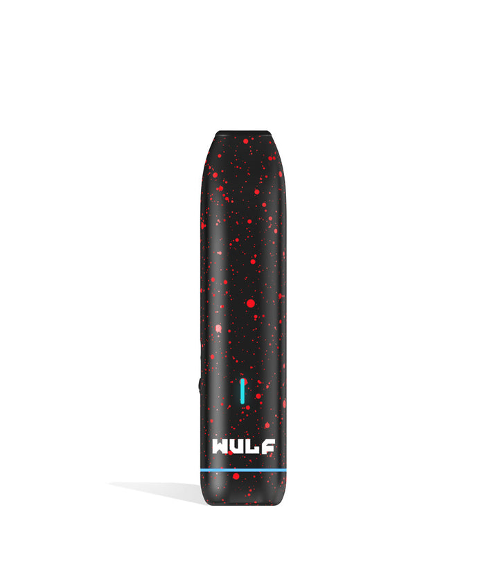 Wulf Mods LX Slim Portable Dry Herb Vaporizer, Black-Red Spatter
