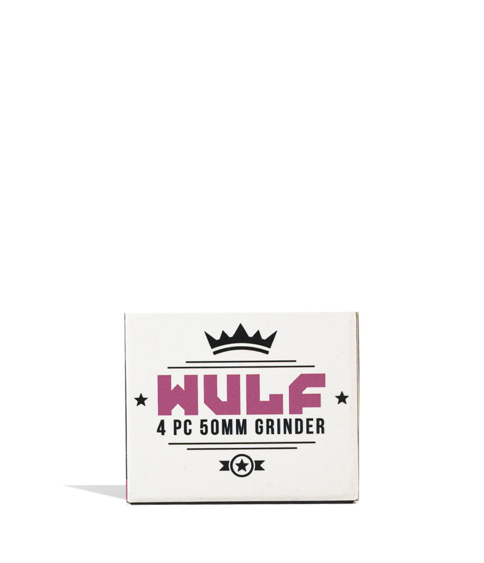 Wulf Mods 4pc 50mm Spatter Grinder - Discreet Smoker