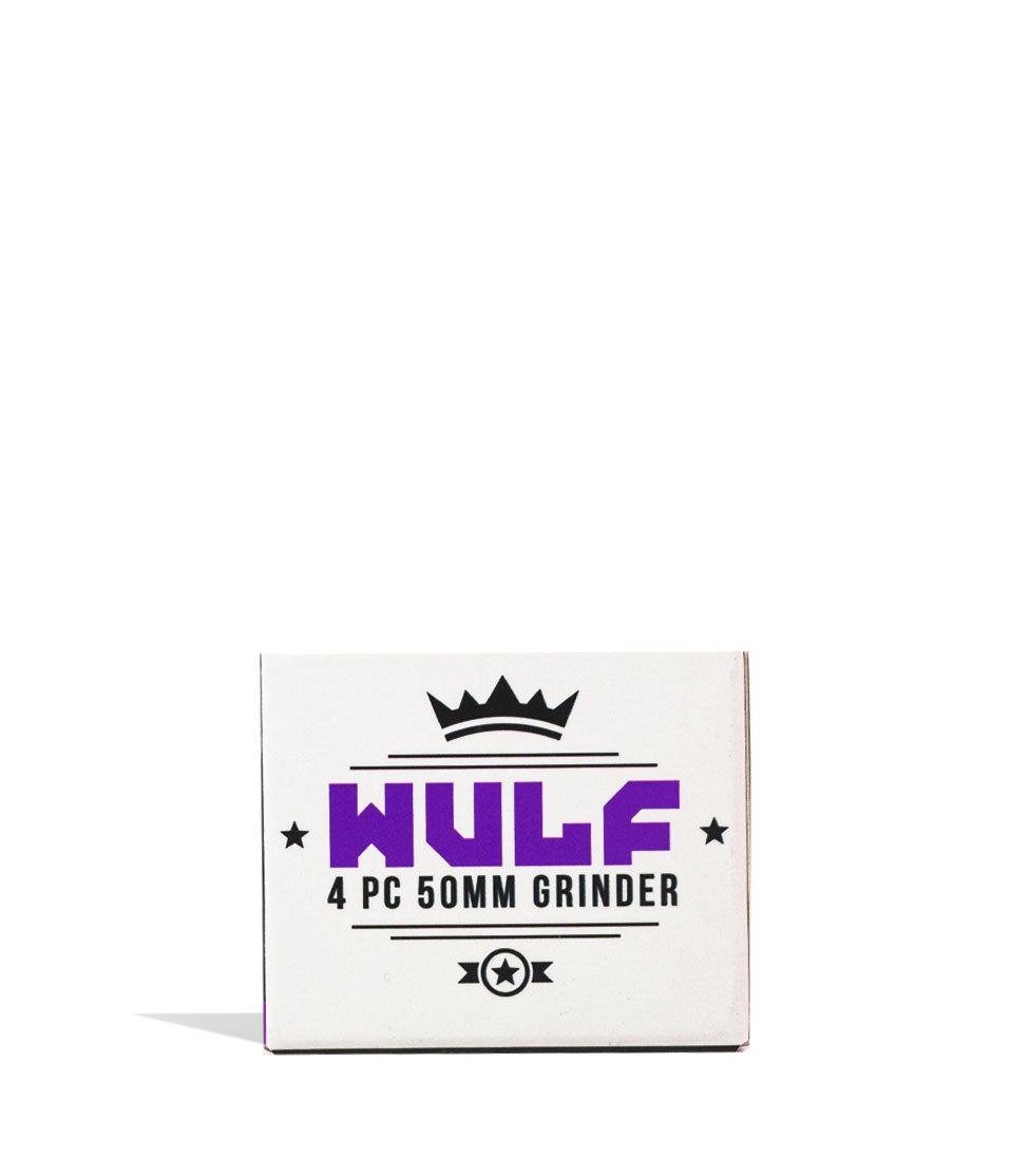 Wulf Mods 4pc 50mm Spatter Grinder - Discreet Smoker