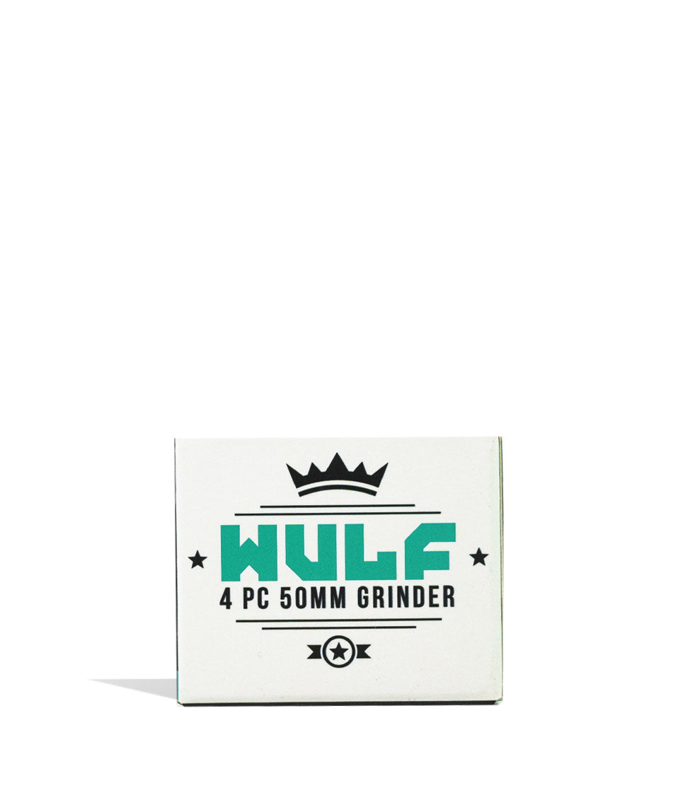 Wulf Mods 4pc 50mm Spatter Grinder - Discreet Smoker