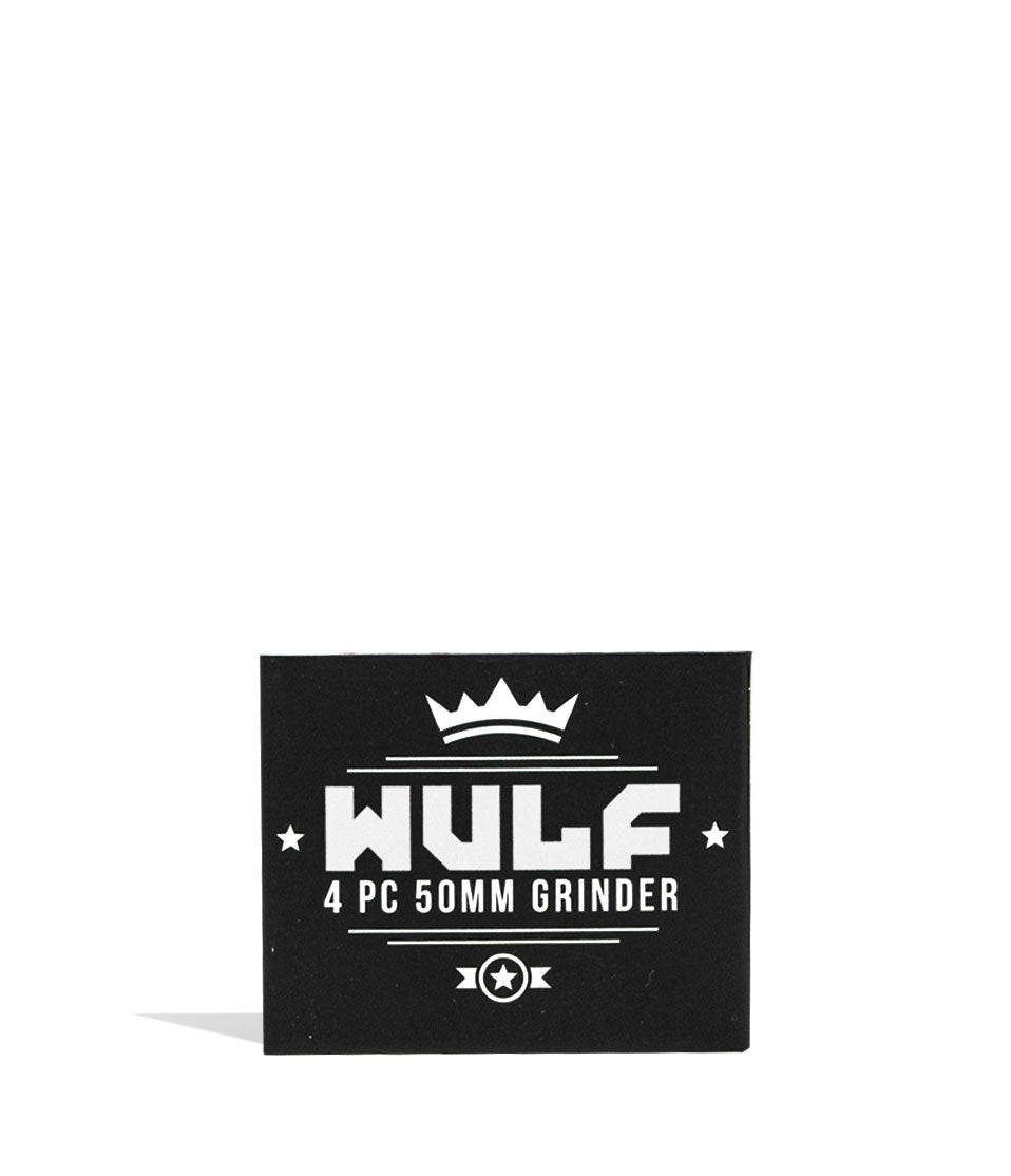 Wulf Mods 4pc 50mm Spatter Grinder - Discreet Smoker
