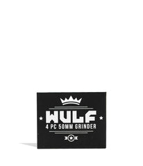 Wulf Mods 4pc 50mm Spatter Grinder - Discreet Smoker