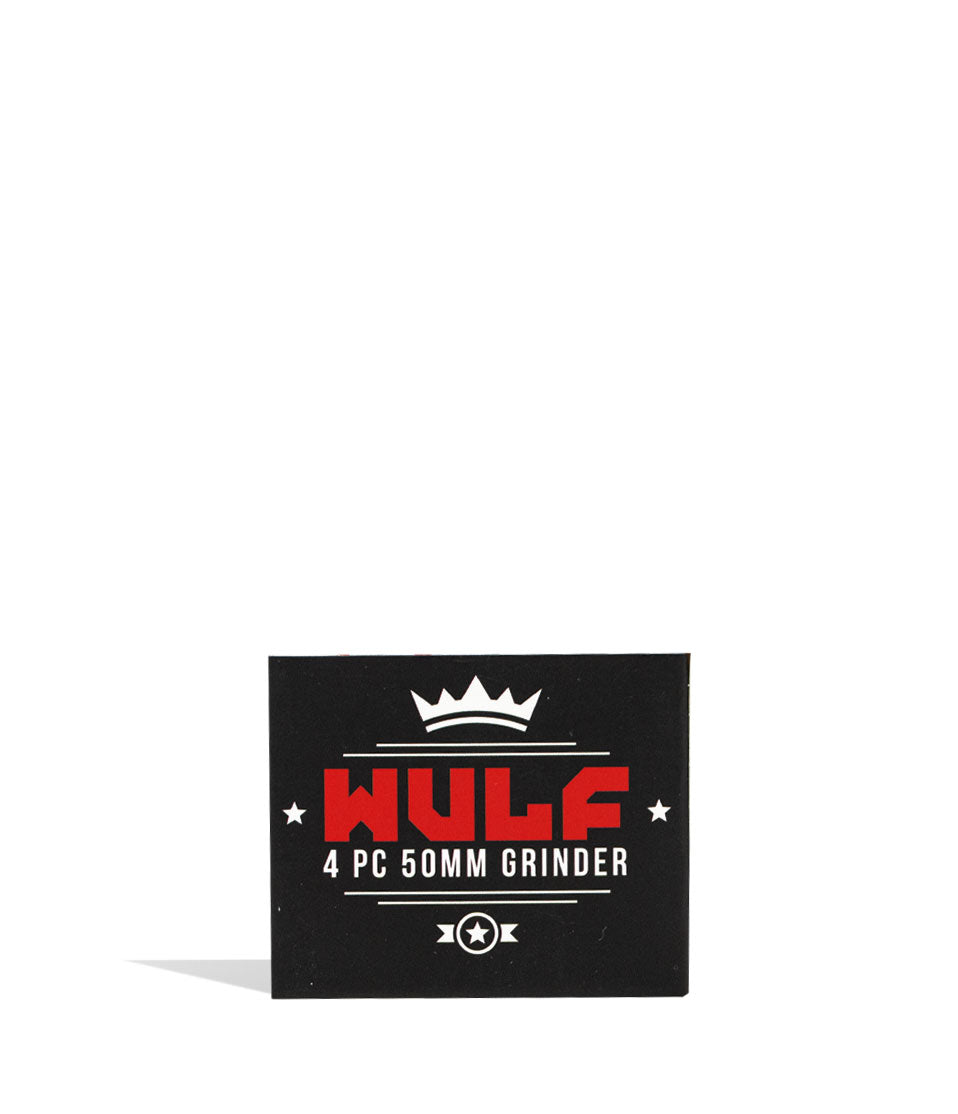 Wulf Mods 4pc 50mm Spatter Grinder - Discreet Smoker