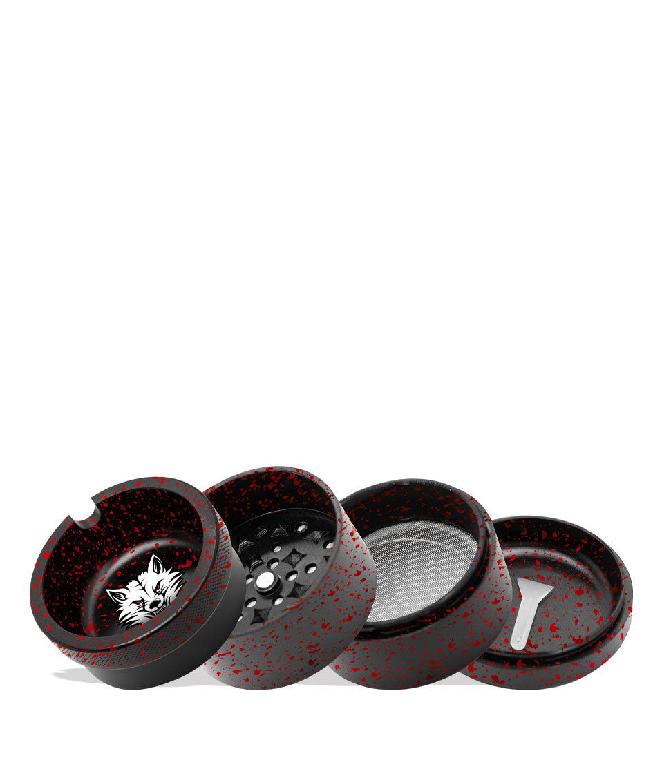 Wulf Mods 4pc 65mm Bevel Grinder - Discreet Smoker