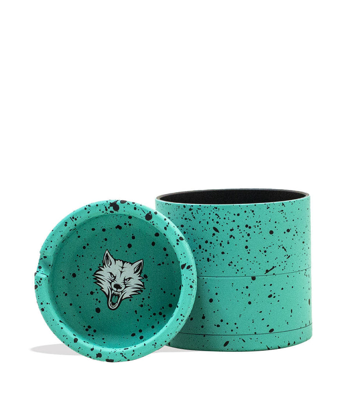 Wulf Mods 4pc 65mm Bevel Grinder, Teal-Black Spatter