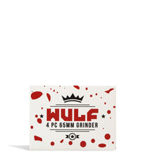 Wulf Mods 4pc 65mm Spatter Grinder - Discreet Smoker