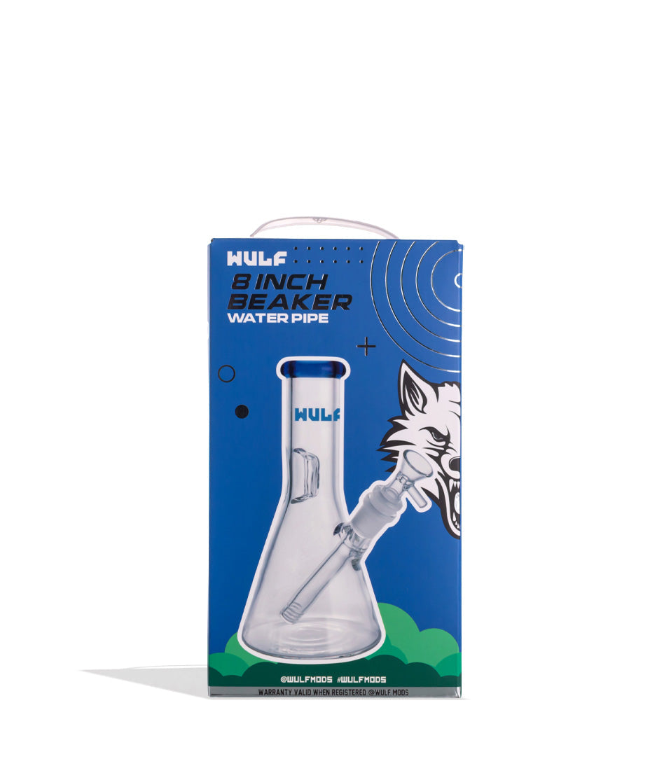 Wulf Mods 5mm 8inch Beaker Water Pipe - Discreet Smoker