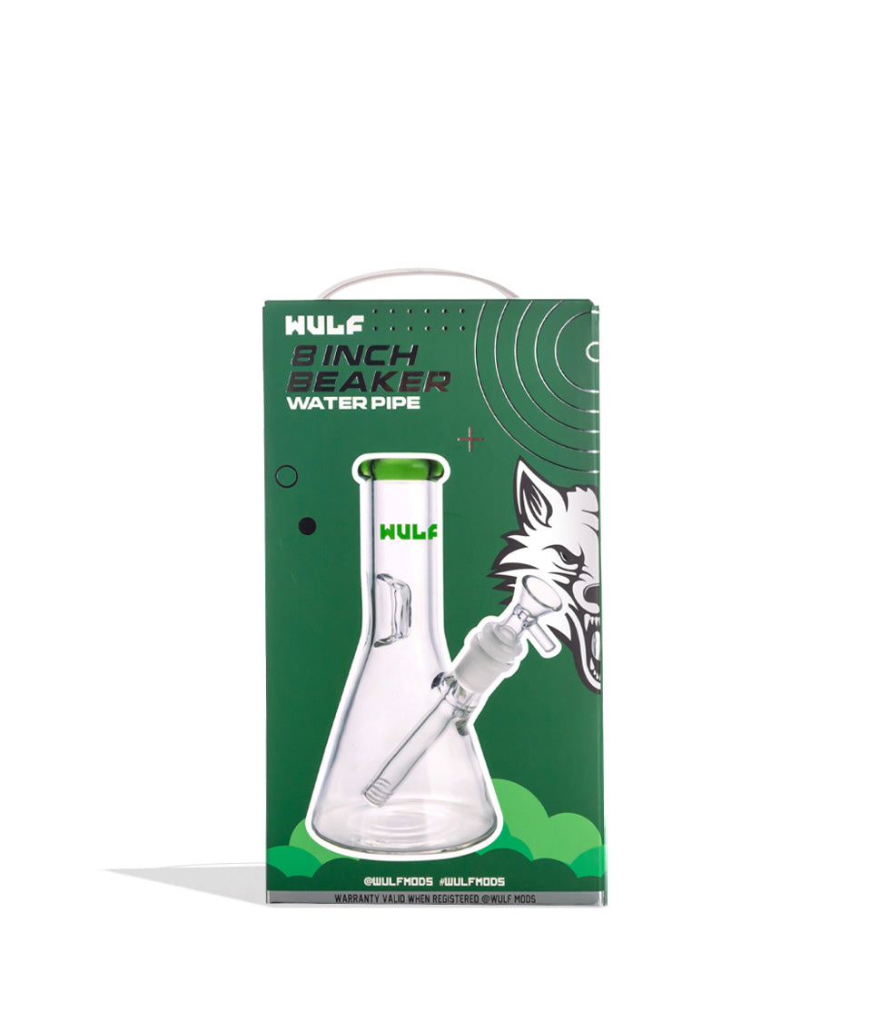 Wulf Mods 5mm 8inch Beaker Water Pipe - Discreet Smoker