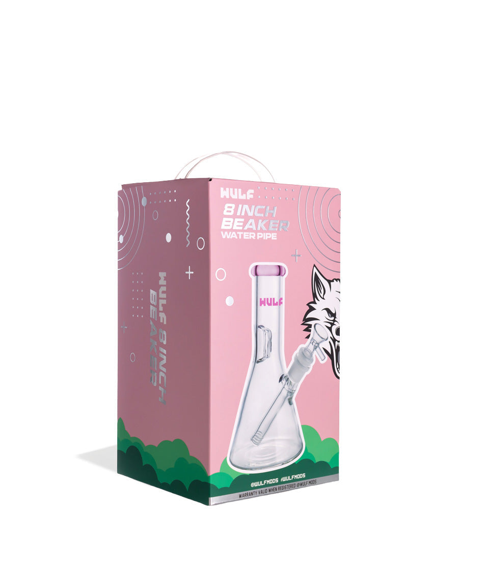 Wulf Mods 5mm 8inch Beaker Water Pipe - Discreet Smoker