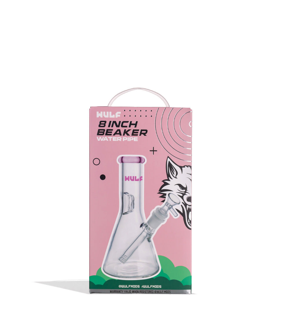 Wulf Mods 5mm 8inch Beaker Water Pipe - Discreet Smoker