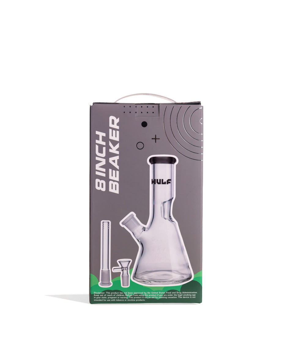 Wulf Mods 5mm 8inch Beaker Water Pipe - Discreet Smoker