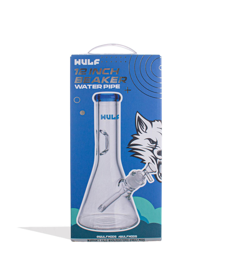 Wulf Mods 7mm 12inch Beaker Water Pipe - Discreet Smoker