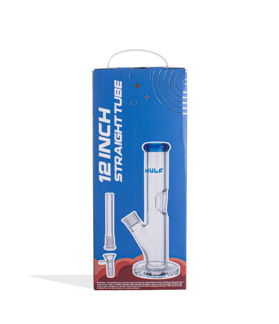 Wulf Mods 7mm 12inch Straight Water Pipe - Discreet Smoker
