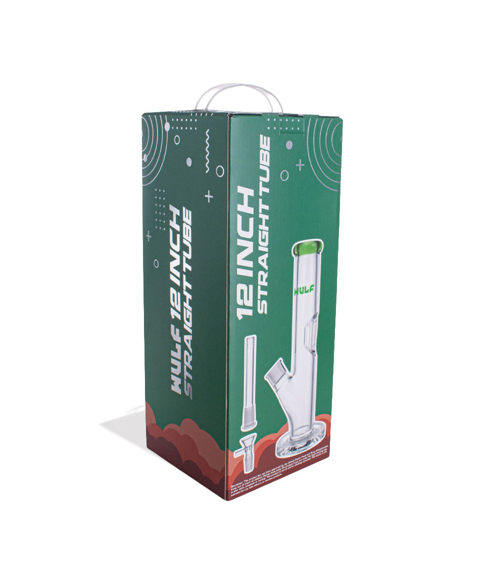 Wulf Mods 7mm 12inch Straight Water Pipe - Discreet Smoker