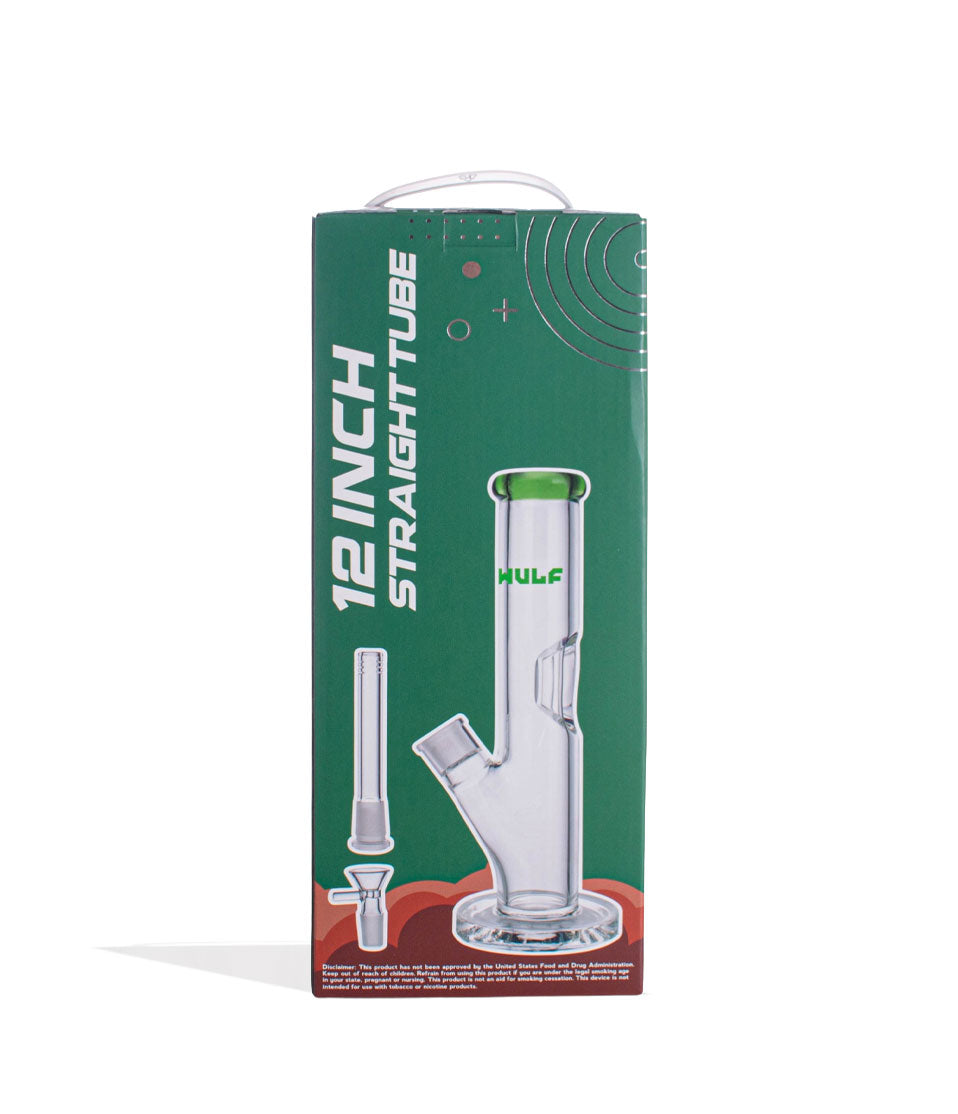 Wulf Mods 7mm 12inch Straight Water Pipe - Discreet Smoker