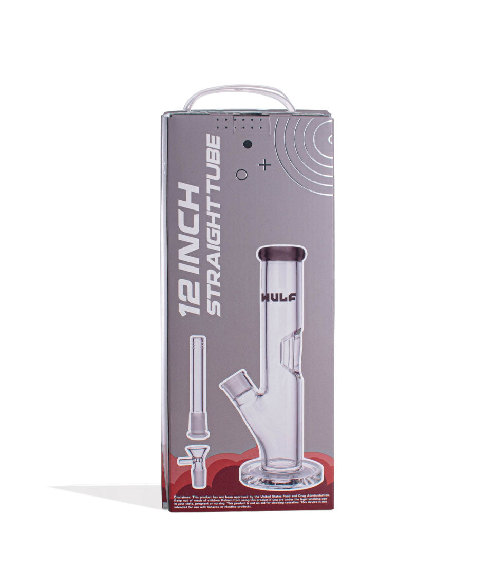 Wulf Mods 7mm 12inch Straight Water Pipe - Discreet Smoker