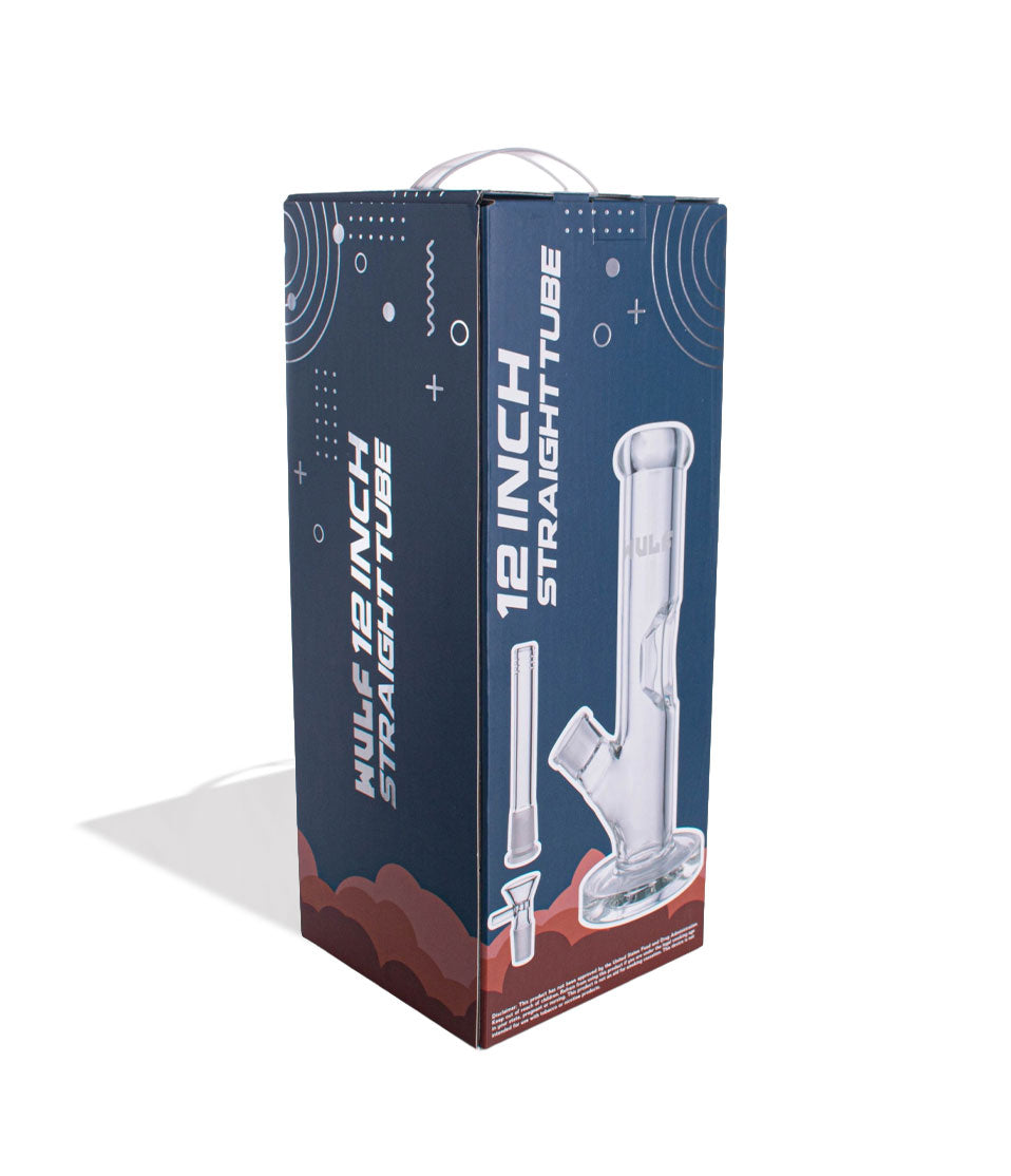Wulf Mods 9mm 12inch Straight Water Pipe - Discreet Smoker
