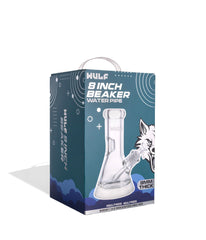 Wulf Glass 9mm 8inch Beaker Water Pipe - Discreet Smoker