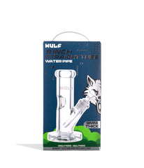 Wulf Mods 9mm 8inch Straight Water Pipe - Discreet Smoker