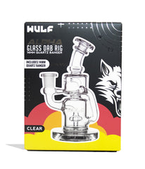 Wulf Mods Alpha 14mm Dab Rig with Quartz Banger - Discreet Smoker