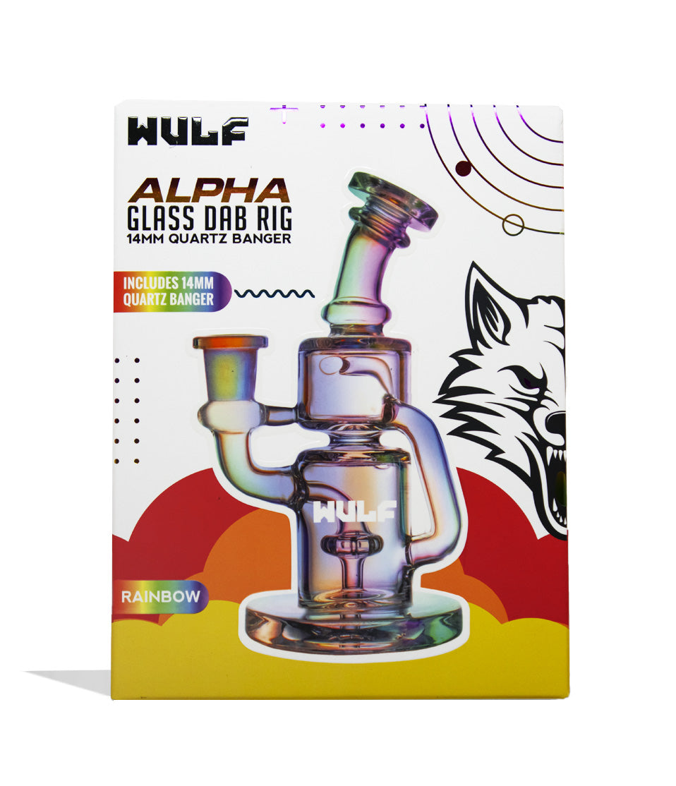 Wulf Mods Alpha 14mm Dab Rig with Quartz Banger - Discreet Smoker
