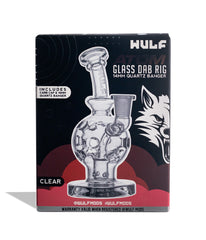 Wulf Mods Atom 14mm Dab Rig with Quartz Banger - Discreet Smoker