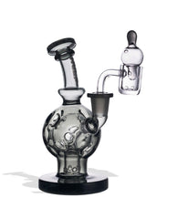 Wulf Mods Atom 14mm Dab Rig with Quartz Banger - Discreet Smoker