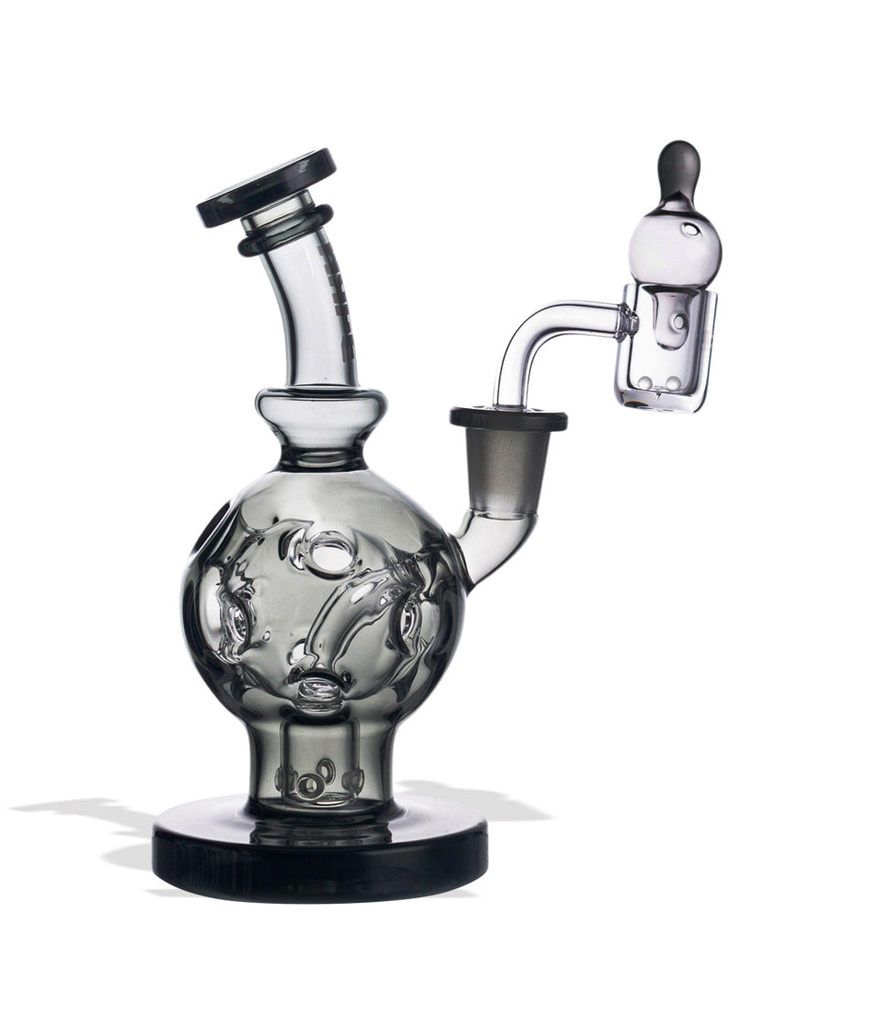 Wulf Mods Atom 14mm Dab Rig with Quartz Banger - Discreet Smoker