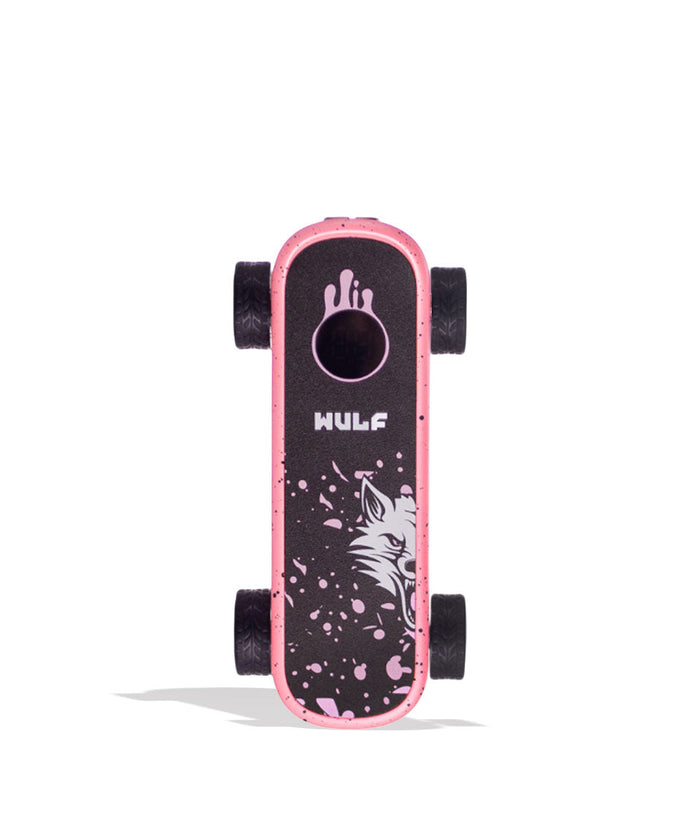 Wulf Mods Deck Skateboard Voltage 510 Battery, Pink-Black Spatter