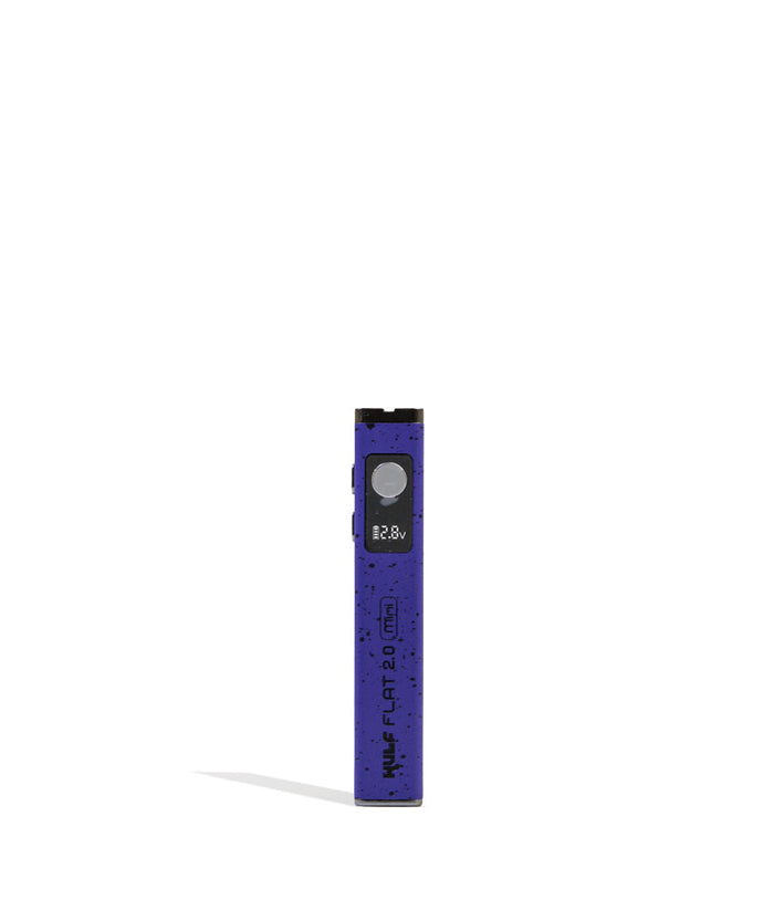 Wulf Mods Flat Mini 2.0 Variable Voltage Battery, Purple-Black Spatter
