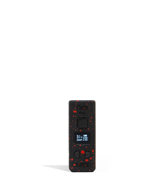 Wulf Mods KODO Pro Cartridge Vaporizer, Black-Red Spatter