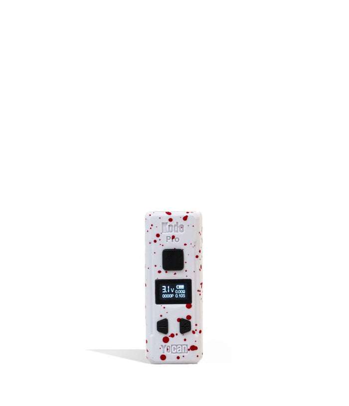 Wulf Mods KODO Pro Cartridge Vaporizer, White-Red Spatter