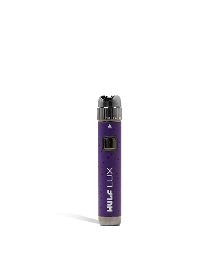 Wulf Mods LUX Cartridge Vaporizer, Purple-Black Spatter