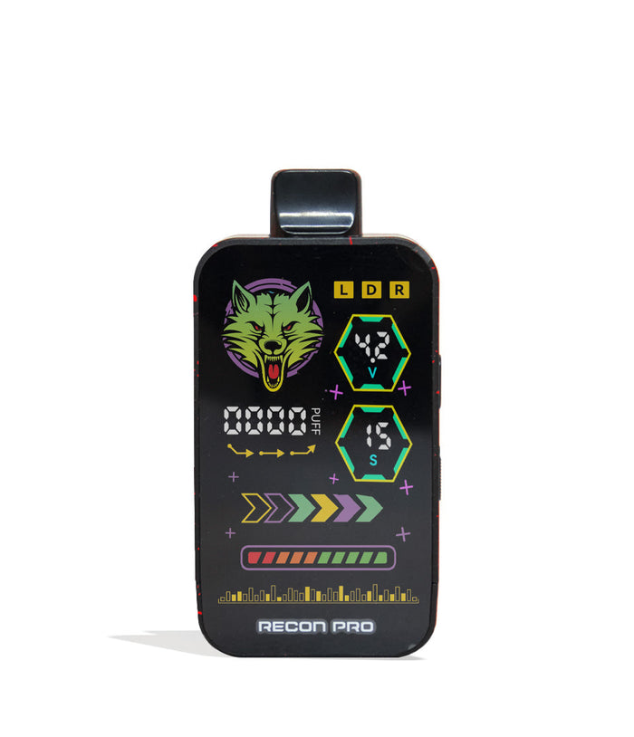 Wulf Mods Recon Pro Dual 510 Thread Battery, Black-Red Spatter