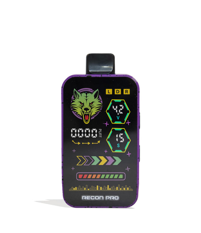 Wulf Mods Recon Pro Dual 510 Thread Battery, Purple-Black Spatter