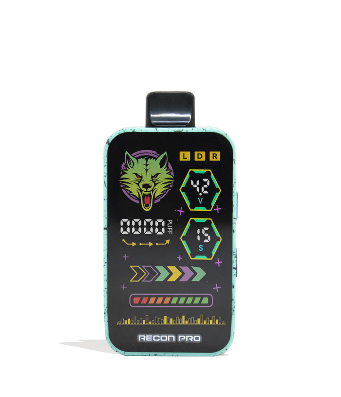 Wulf Mods Recon Pro Dual 510 Thread Battery, Teal-Black Spatter