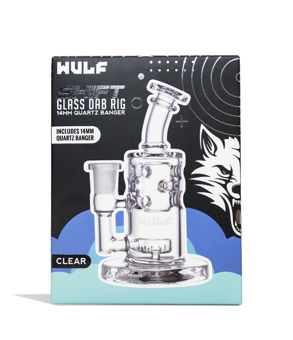 Wulf Mods Shift 14mm Dab Rig with Quartz Banger - Discreet Smoker