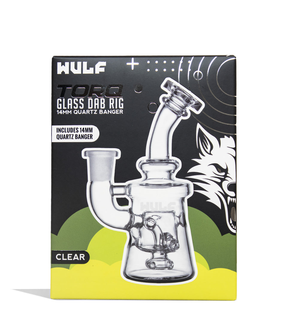 Wulf Mods Torq 14mm Dab Rig with Quartz Banger - Discreet Smoker