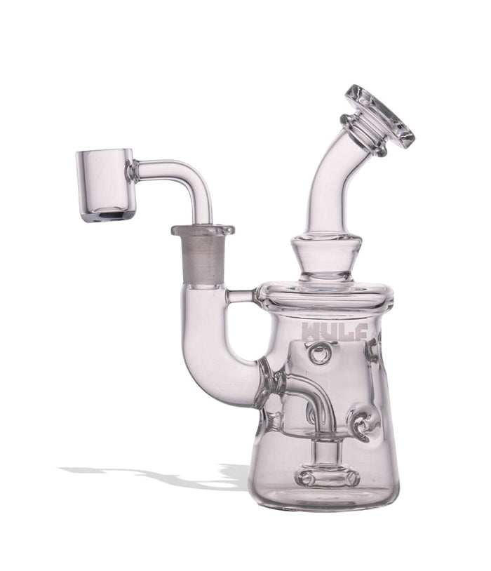 Wulf Mods Torq 14mm Dab Rig with Quartz Banger, Clear