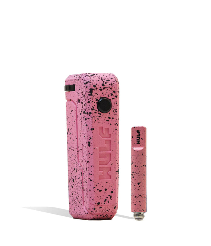 Wulf Mods UNI Max Concentrate Kit (Vaporizer + 510 Battery), Pink-Black Spatter