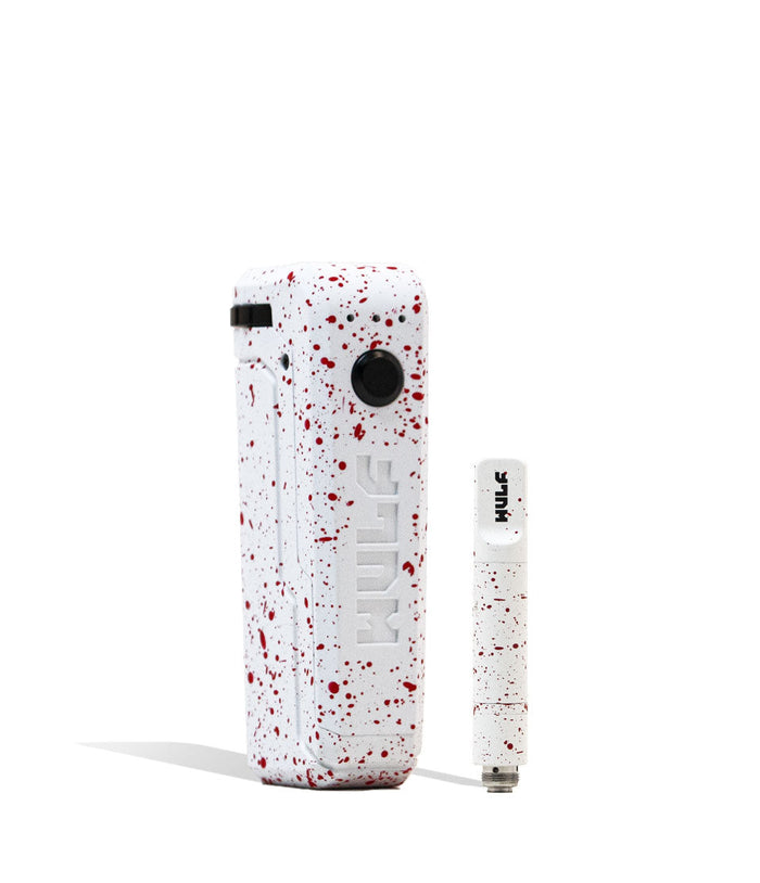 Wulf Mods UNI Max Concentrate Kit (Vaporizer + 510 Battery), White-Red Spatter